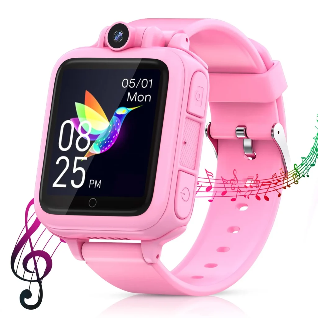 pink smart watch for girls under 1000