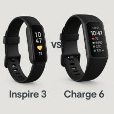 Fitbit inspire 3 health & fitness tracker vs fitbit charge 6 fitness tracker specs