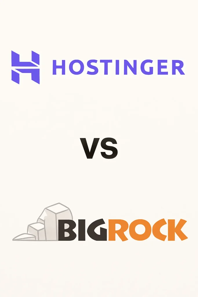 Ultimate comparison of hostinger vs bigrock 2025 serverfacts