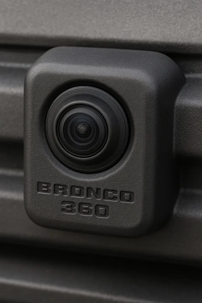 Ford bronco recall 360 camera