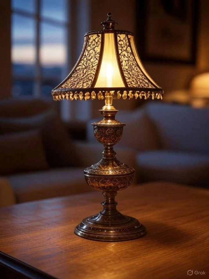 Best Antique Brass Desk Lamp